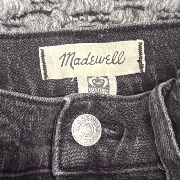 Madewell Shorts Womens Sz 26 The Perfect Jean Short Raw Hem Cutoffs Y2K Boho - Picture 3 of 7